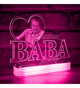 Kişiye Özel Babalar Günü Hediyesi (Pembe)