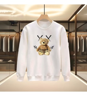 X AYI BASKILI SWEATSHİRT (Beyaz)