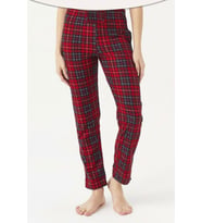 Lüx Polar Cepli Kışlık Kadın Pijama Altı Tek Alt ra1 (Kırmızı)