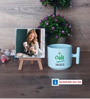 Gıda Mühendisi Fotoğraflı Dekoratif Taş, Kupa Bardak Beyaz Hediye (Model 12)
