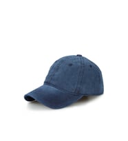 Şapka Düz Eskitme Unısex Kot Şapka Cap Şapka Erkek Kadın Şapka Snapback (Lacivert)