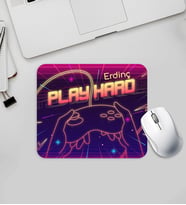 Kişiye Özel Gamer Mouse Pad (Patlıcan Moru)