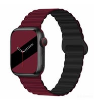 Haylou Solar LS05 Samsung Galaxy Watch Gear S3 3 45mm 46mm Kordon Double Color M (Kırmızı-Siyah)