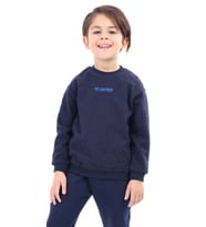 Toontoy Unisex Çocuk Nakışlı Sweatshirt (Lacivert)