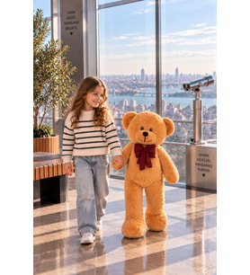 Pandamkee 80 Cm Sevgiliye Özel Hediyelik Ayı (Kahverengi)