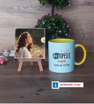 Ortopedi Uzmanı Fotoğraflı Dekoratif Taş, Kupa Bardak Beyaz Hediye (Model 7)