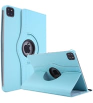 Apple iPad Pro 11 1. Nesil Kılıf 360 Dönebilen Standlı Case A1980 A2013 A1934 A1 (Mavi)