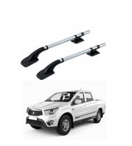 SSANGYONG KORANDO SPORTS ARA ATKISIZ TAVAN ÇITASI KROM VE SİYAH (Krom)