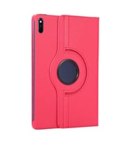 Huawei MatePad 11 (2021) Zore Dönebilen Standlı Kılıf (Koyu Pembe)