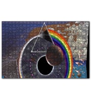 Cakapuzzle Büyük Göz ve Sürreal Objeler  Puzzle Yapboz MDF (Ahşap) (255 Parça)