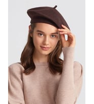 Ressam Bere Trend Şapka French Beret (Kahverengi)
