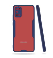 Galaxy A02S Kılıf Zore Parfe Kenarları Pastel Renk Silikon Kılıf (Lacivert)