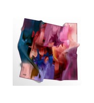 Xclusive Vual %20 Yazlık ipek Eşarp (Pembe)