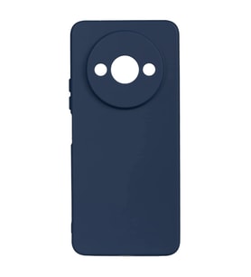 Xiaomi Redmi A3 4G 2024 Kılıf Biye Silikon Kılıf (Lacivert)