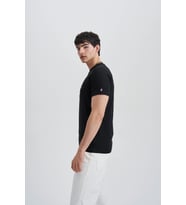 Smart Devil Erkek Taş T-Shirt (Siyah)