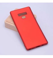 Samsung Galaxy Note 9 Kılıf Soft Mat Premier Case (Kırmızı)