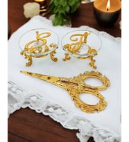 Magia Cam Yükselti ve Söz Makası Seti (Siyah)
