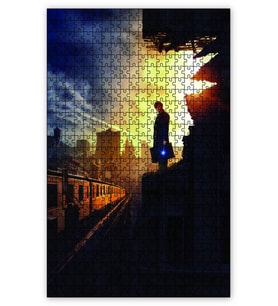 Cakapuzzle Fantastik Canavarlar Trenyolu Puzzle Yapboz MDF (Ahşap) (500 Parça)