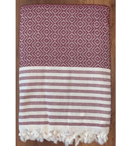 Koltuk Kanepe Örtüsü Koruyucu  Koltuk Şalı  170x200  Çekyat Örtüsü (Bordo)