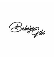 Bebeğim Gibi Araba Sticker siyah 15x6 CM (Siyah)