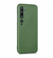 Xiaomi Redmi Note 10  Kılıf Velvet İçi Kadife Lansman Silikon (Yeşil)