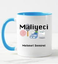 Maliyeci Kupa Bardağı (Mavi)