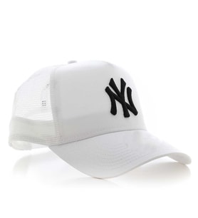 Cap Yazlık Fileli Unisex Şapka cp222 (Beyaz)