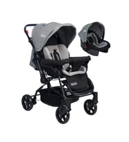 TommyBaby Elegant Travel  Çift Yönlü Bebek Arabası Seyahat Sistem Puset (Gri)