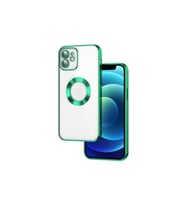 Samsung Galaxy J7 PRO Kılıf Logo Yeri Açık Kamera Lens Korumalı Renkli Kenarlı Şeffaf Silikon (Mor)