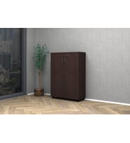 Vena Tam Kapak Ofis Dosya Dolap 80x35x115cm (Venge)