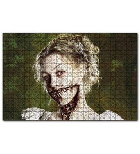 Cakapuzzle Aşk ve Gurur ve Zombiler Karekter Görseli  Puzzle Yapboz MDF (Ahşap) (1000 Parça)