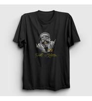 Presmono Unisex Beyaz Laugh Post Malone T-Shirt 304246tt (Siyah)