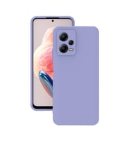 Xiaomi Redmi Note 12 5G Kılıf Kamera Korumalı Silikon Rubber Arka Kapak (Lila)