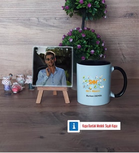 SMM Mali Müşavir Fotoğraflı Dekoratif Taş, Kupa Bardak Beyaz HediyeMuhasebeciler Günü Hediyesi (Model 11)