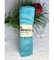 Berussa Bambu Kraş Şal (Bebek Mavisi)