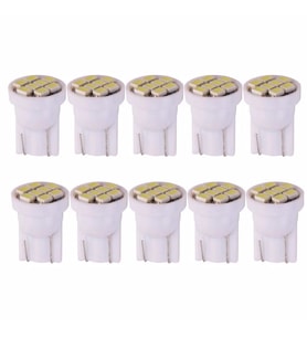 Süper Güçlü Mini T10 Led 8 Ledli 12 Volt Mini T10 Led paket içeriği 2 ADET (Beyaz)