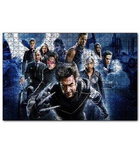 Cakapuzzle X Men  Puzzle Yapboz MDF (Ahşap) (1000 Parça)