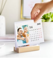 Kişiye Özel 2025 Yılı Takvimi Fotoğraflı (Model 2)