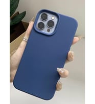 Digimanya Iphone 15 Pro Silikon Yumuşak Lansman Kılıf (Lacivert)