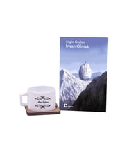 Kitap- Kahve Fincanı Hediye Seti / İsme Özel Doğum Günü Hediye Kutusu (Model 10)