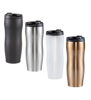 Çelik Termos Bardak 400 ml ( Renk Seçenekli ) (Siyah)