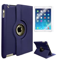 Apple iPad Mini 5 Zore Dönebilen Standlı Tablet Kılıfı (Lacivert)