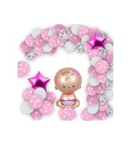 BABY SHOWER PARTİ BALON SET (Pembe)