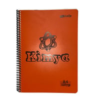 Mynote Kimya Defteri A4 120yp Kareli - Kırmızı (Turuncu)
