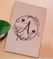 BK Gift Kişiye Özel İsimli Sert Kapaklı Pudra Pembesi Defter, Arkadaşa Hediye, Yeni İş Hediyesi, Anı Defteri, Doğum Günü Hediyesi-1 (Model 12)