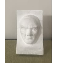 Atatürk büst heykel hediyelik ofis büyük (Beyaz)