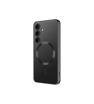Samsung Galaxy S25 Ultra Kılıf Kamera Lens Korumalı Renkli Magsafe Şeffaf Silikon (Rose)