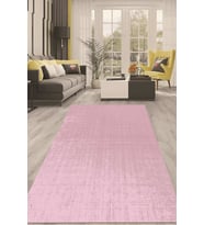 Dijital Kaymaz Taban Yıkanabilir Modern Renkli Salon Halısı Mutfak Halısı Yolluk ND-HT-1291 (Pembe)