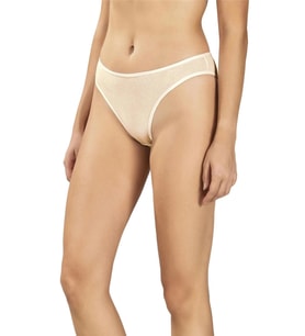 Jiber Kadın Pamuklu Likralı Bikini Külot 655 - 12 Adet (Ten)