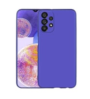 Galaxy A23 Kılıf Zore Premier Silikon Kılıf (Saks)